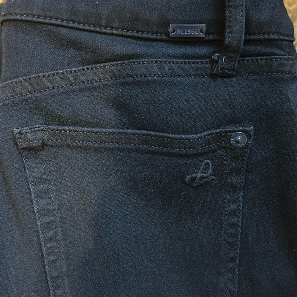 DL 1961 Florence instasculpt cropped denim size 25 - Picture 6 of 6